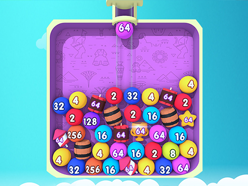 Bubble Merge 2048 - Classic number puzzle meets bubble-blasting action