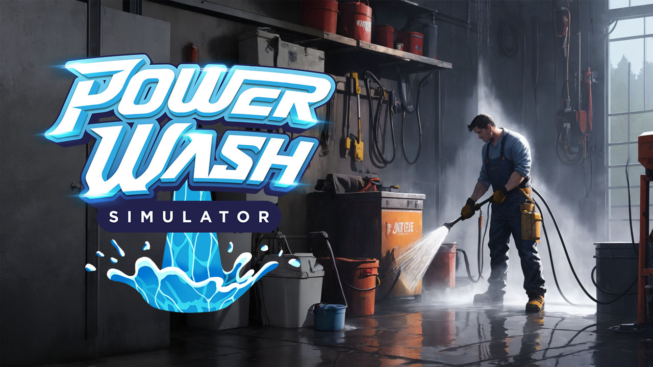 Powerwash Simulator - 3D cleaning game with pressure washing gameplay